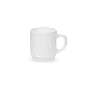 Кружка 250 мл волнистая, стеклокерамика [F0692, 1039046]