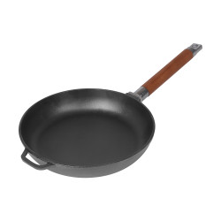 Сковорода, d=24 см, лопатка и губка в комплекте, чугун [10683221]