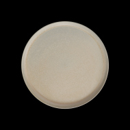 ТАРЕЛКА с высокими бортами 9,5'' 245мм, песочный "Corone Sabbia" [51024]