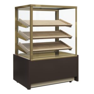 ВИТРИНА KC70 N 1,3-2 LIGHT (Хлебная 1,3 Carboma Cube без стекла) ТЕХНО