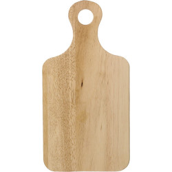 ДОСКА РАЗДЕЛОЧНАЯ С РУЧКОЙ 390-420х220х15 бук промаслен.