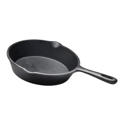 Сковорода чугунная 190/40 с ручкой Luxstahl [НЕ71]